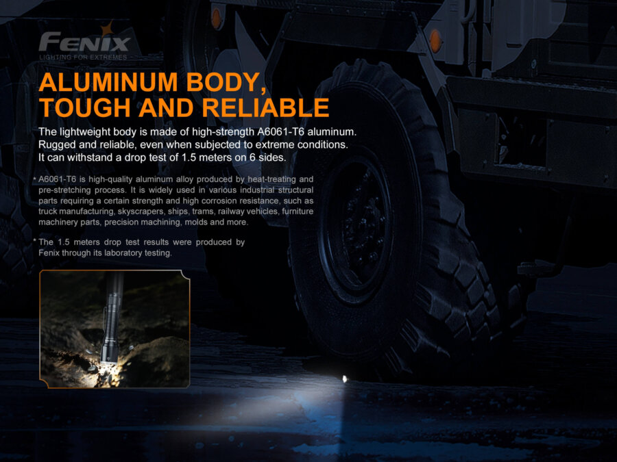 Φακός Fenix TK16 V2.0 Επαναφορτιζόμενος