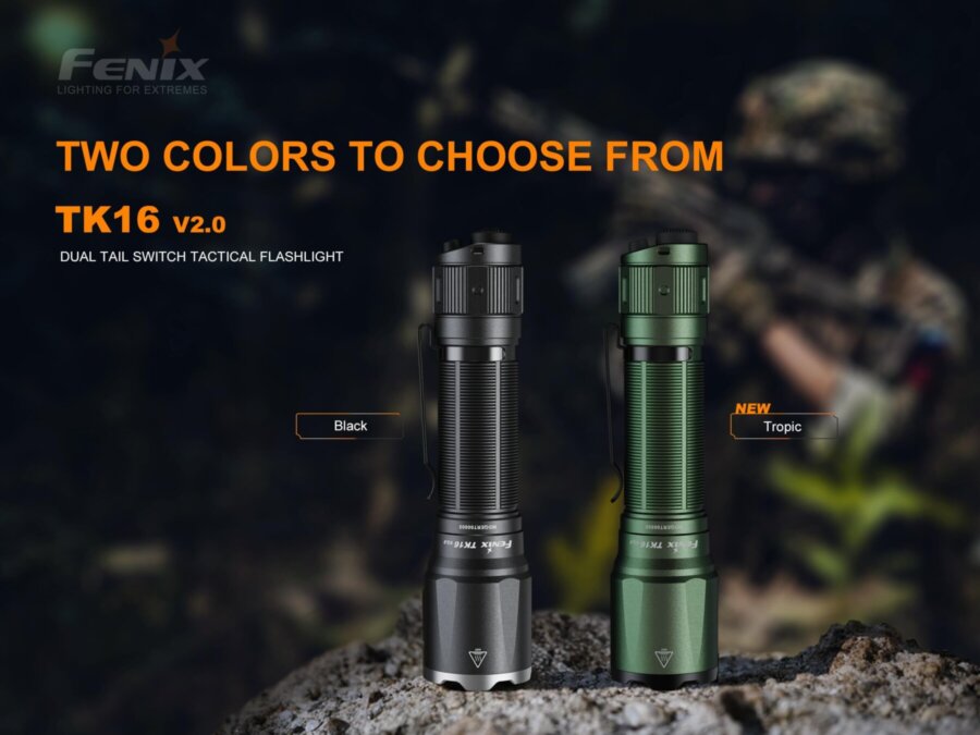 Φακός Fenix TK16 V2.0 Επαναφορτιζόμενος