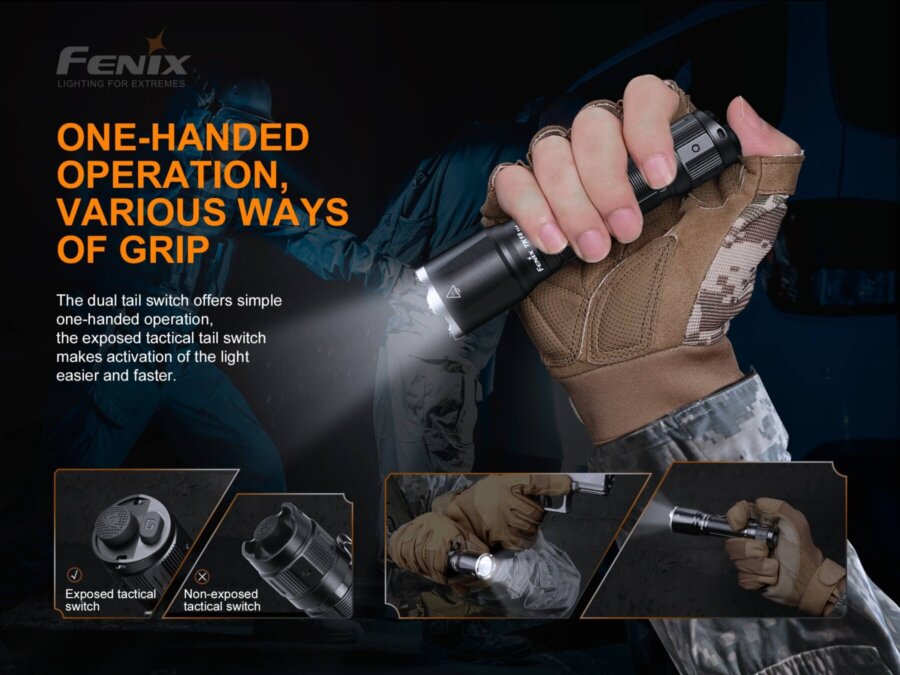 Φακός Fenix TK16 V2.0 Επαναφορτιζόμενος