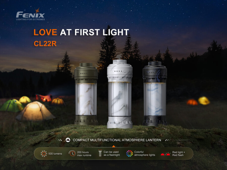 Φακός Fenix CL22R Επαναφορτιζόμενος με USB