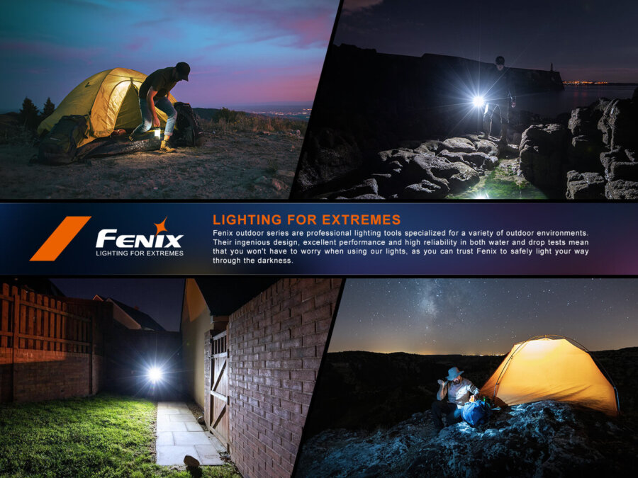 Φακός Fenix CL22R Επαναφορτιζόμενος με USB