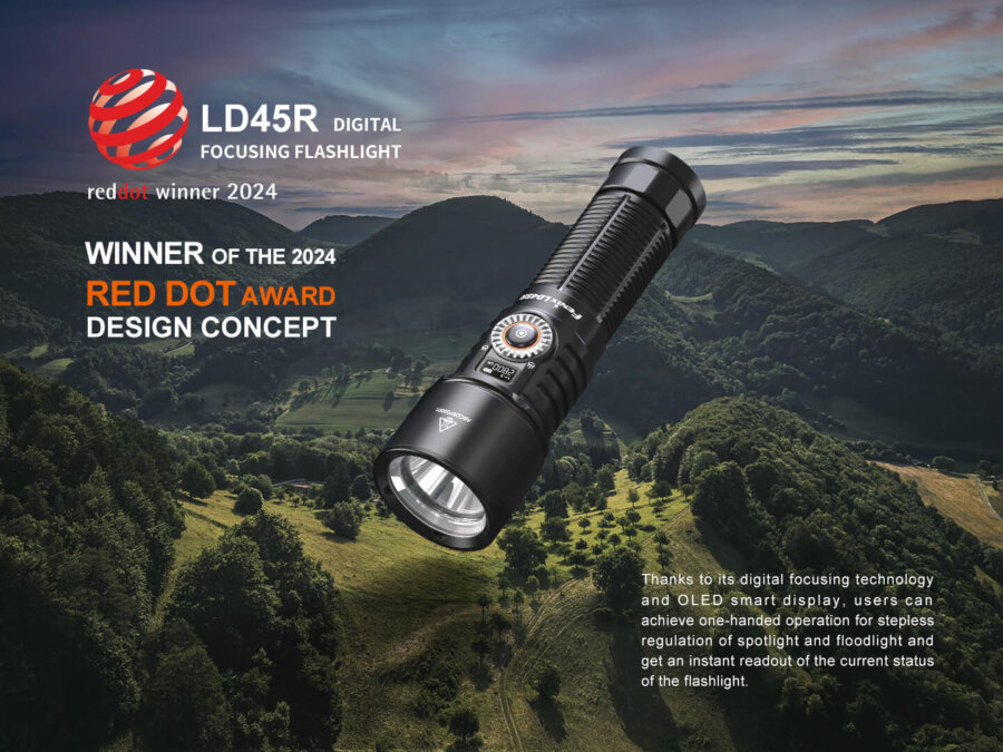 Φακός Fenix LD45R Επαναφορτιζόμενος με USB