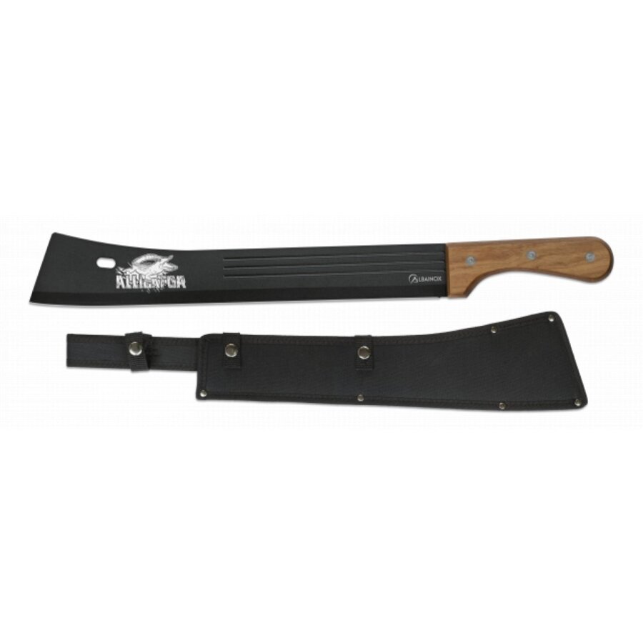 ΜΑΧΑΙΡΙ ALBAINOX MACHETE Cane cutter ALLIGATOR. Hoja: 42