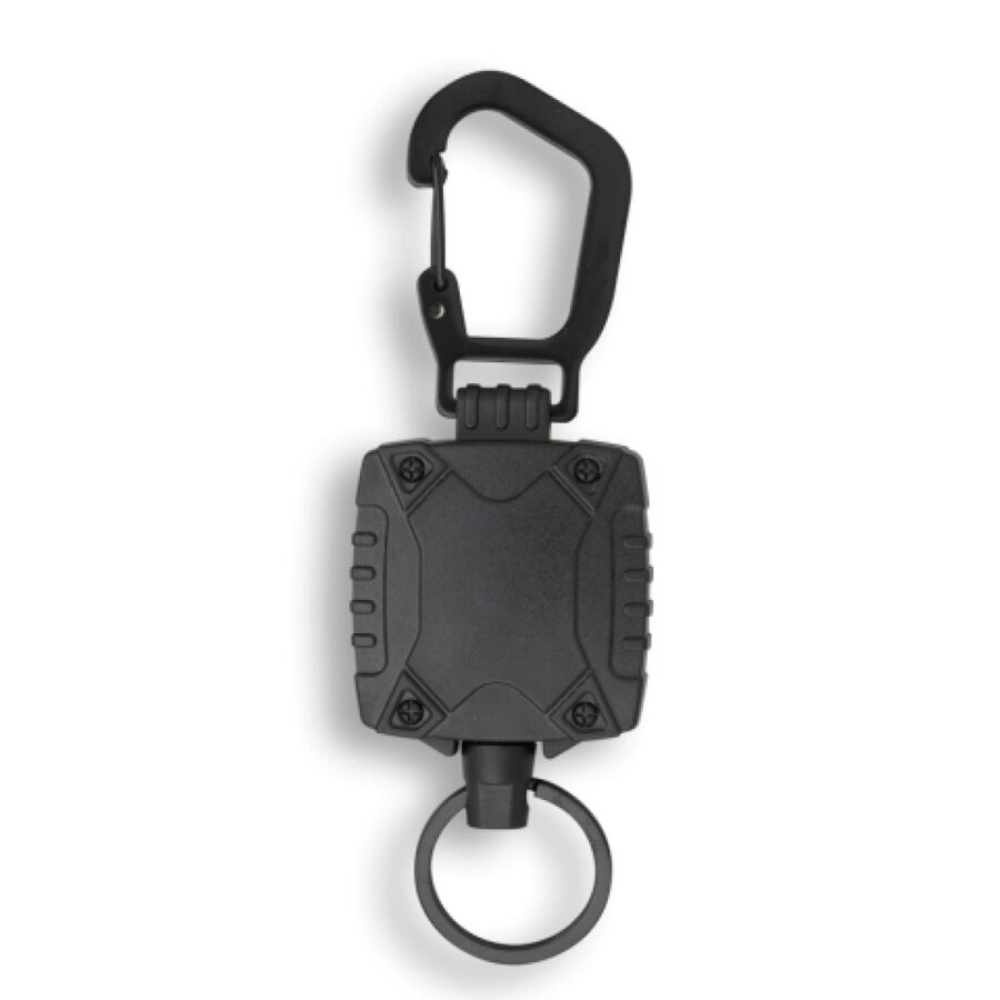 ΜΠΡΕΛΟΚ Albainox Εκτινόμενο Κey-ring Black ABS / metal ca, NE
