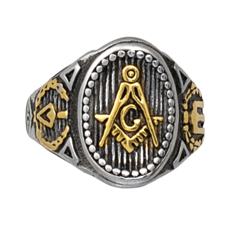 Δαχτυλίδι Masons ring. Size: 20 o