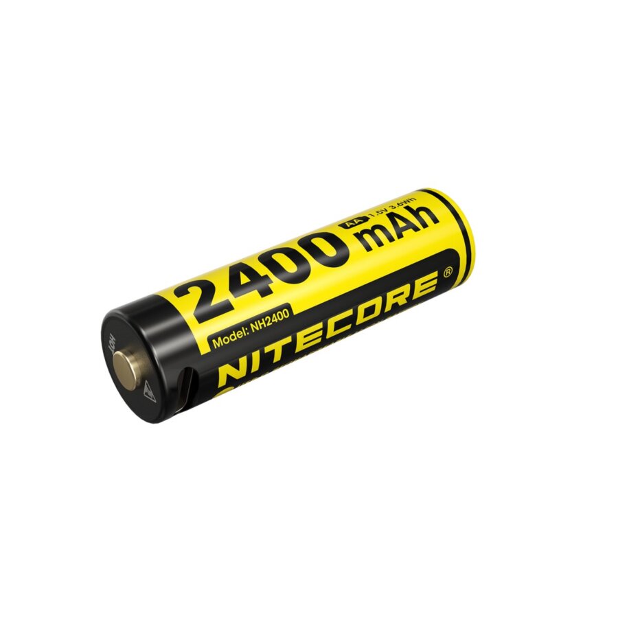 ΜΠΑΤΑΡΙΑ NITECORE Rechargable ΑΑ2400 1.5v Χ4 + Καλώδιο φόρτισης, NH2400