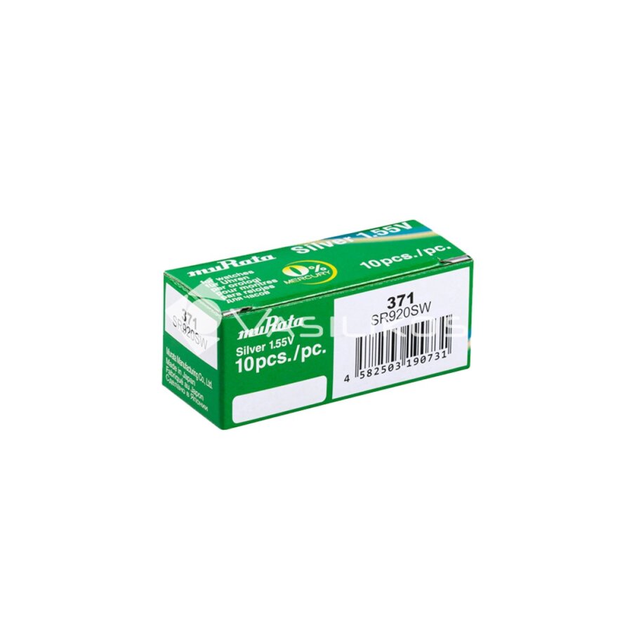 ΜΠΑΤΑΡΙΑ MURATA 1.5v SR920/371 (τιμή τεμαχίου)