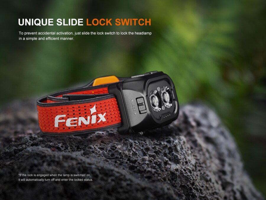 Φακός Κεφαλής Fenix HL18R-T V2.0 Επαναφορτιζόμενος με USB