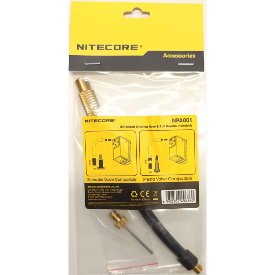 Valve set για τρόμπα ΠΟΔΗΛΑΤΩΝ NITECORE EBP10/EBP10mini