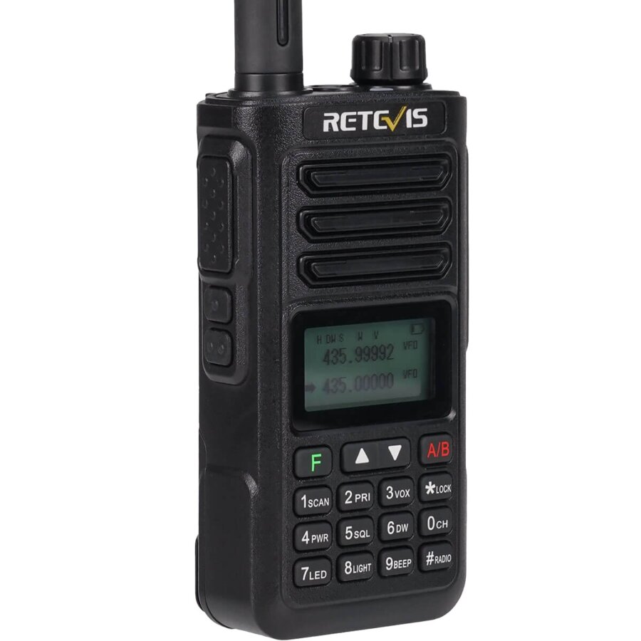 ΠΟΜΠΟΔΕΚΤΗΣ RETEVIS RA89,VHF/UHF, 10W, IP68 Waterproof (EU Ver.)