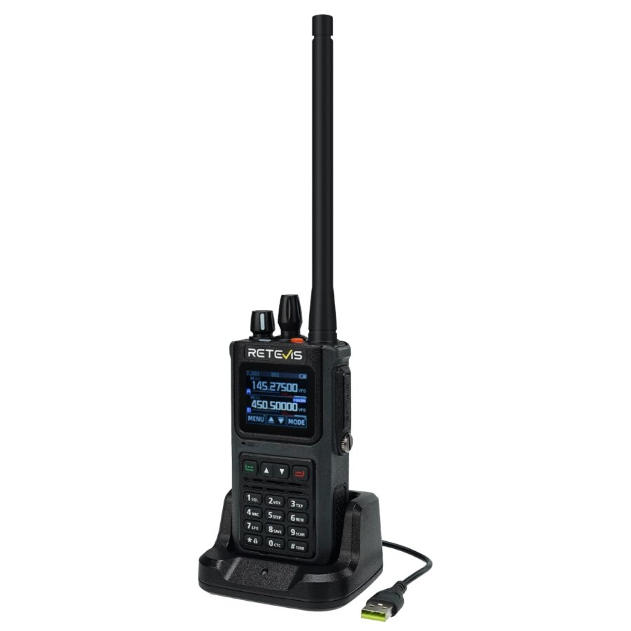 ΠΟΜΠΟΔΕΚΤΗΣ RETEVIS C1, VHF/UHF, Αδιάβροχος 5W