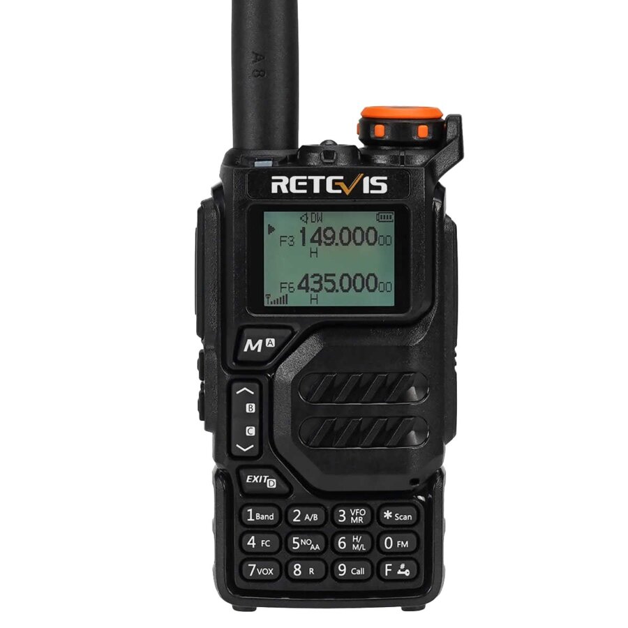 ΠΟΜΠΟΔΕΚΤΗΣ RETEVIS RA79, VHF/UHF, 5W, Aviation Band (EU Ver.)