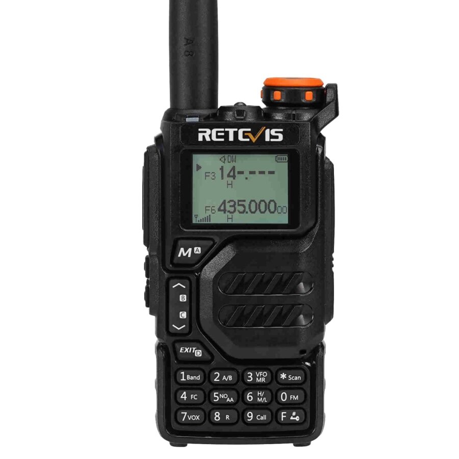 ΠΟΜΠΟΔΕΚΤΗΣ RETEVIS RA79, VHF/UHF, 5W, Aviation Band (EU Ver.)