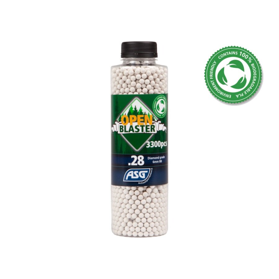 ΜΠΙΛΙΕΣ SOFT OPEN BLASTER 0.28g / 3300pcs