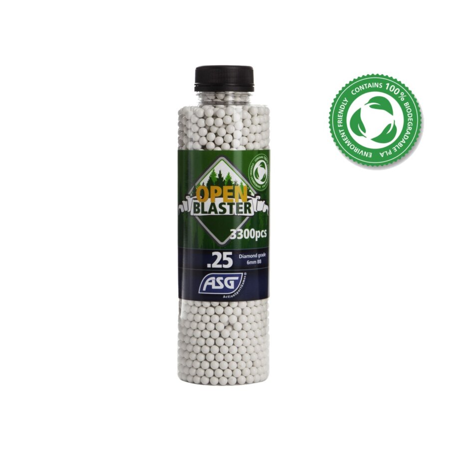 ΜΠΙΛΙΕΣ SOFT OPEN BLASTER 0.25g / 3300pcs