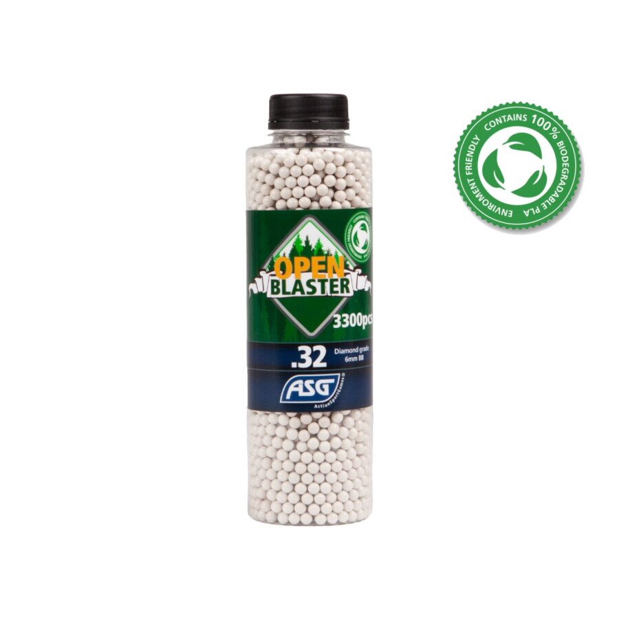 ΜΠΙΛΙΕΣ SOFT OPEN BLASTER 0.32g / 3300pcs