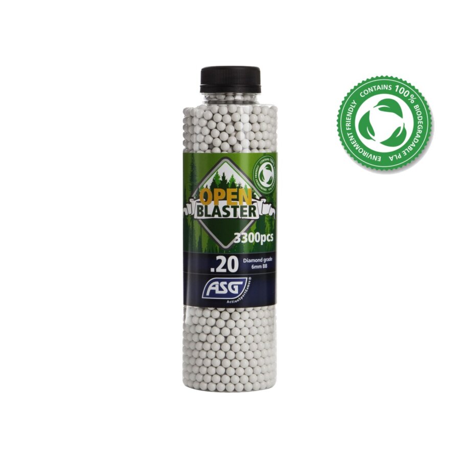 ΜΠΙΛΙΕΣ SOFT OPEN BLASTER 0.20g / 3300pcs