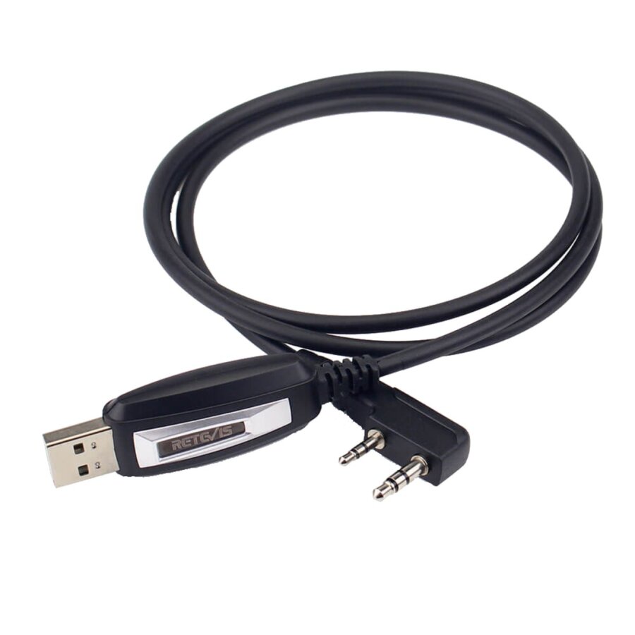 Καλώδιο RETEVIS USB σε 2 pin C9018A για προγραμματισμό πομποδεκτών, 1m