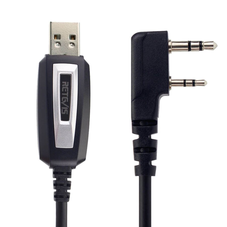 Καλώδιο RETEVIS USB σε 2 pin C9018A για προγραμματισμό πομποδεκτών, 1m