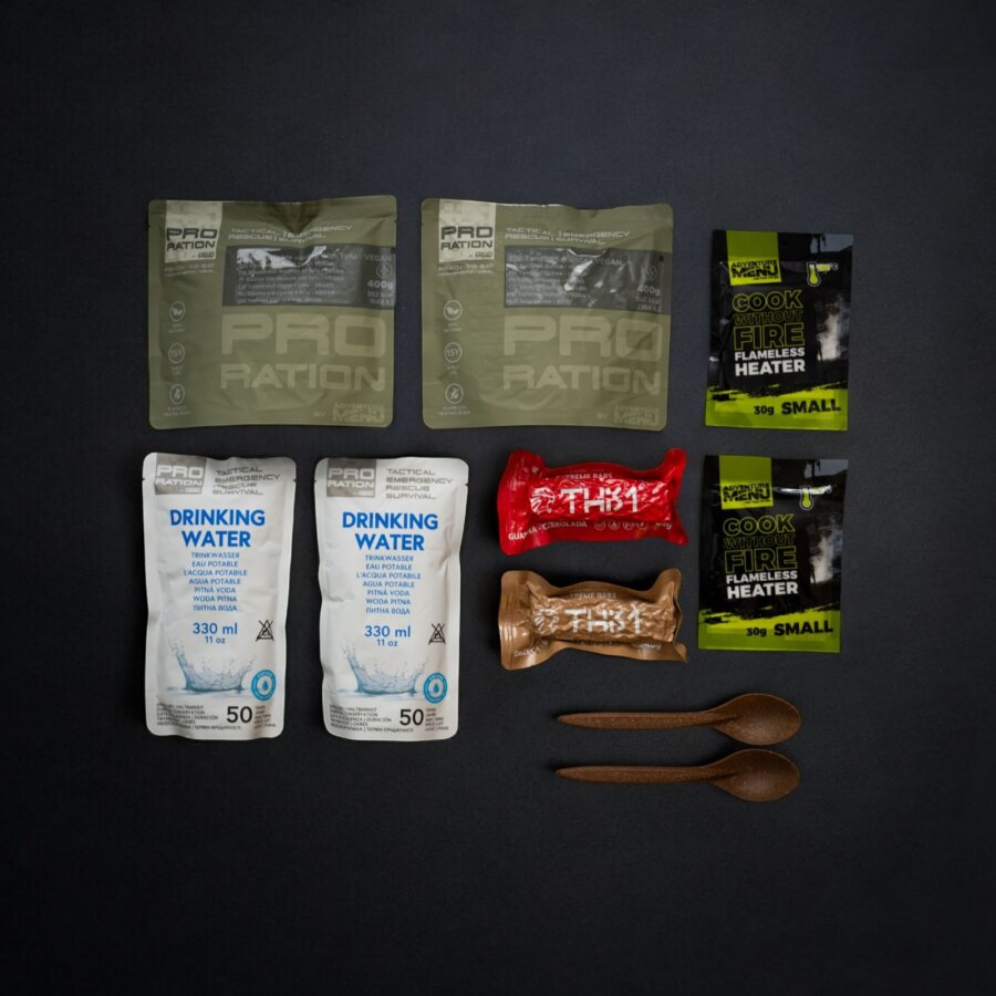 Pro Ration Emergency Food-Water Pack Menu VEGE Λήξη σε 15 Ετη