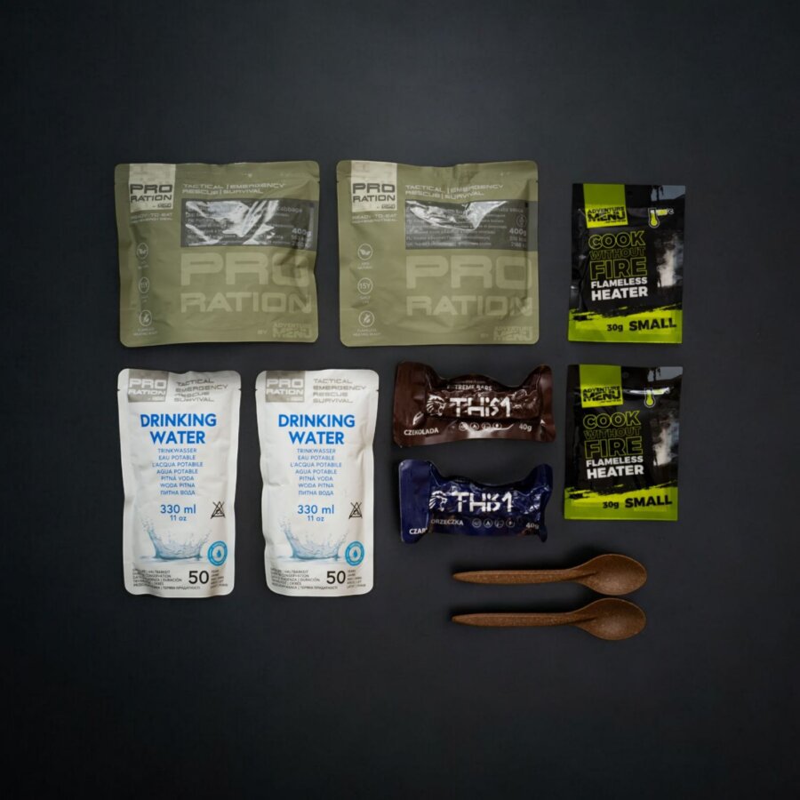 Pro Ration Emergency Food-Water Pack Menu 4 Λήξη σε 15 Ετη