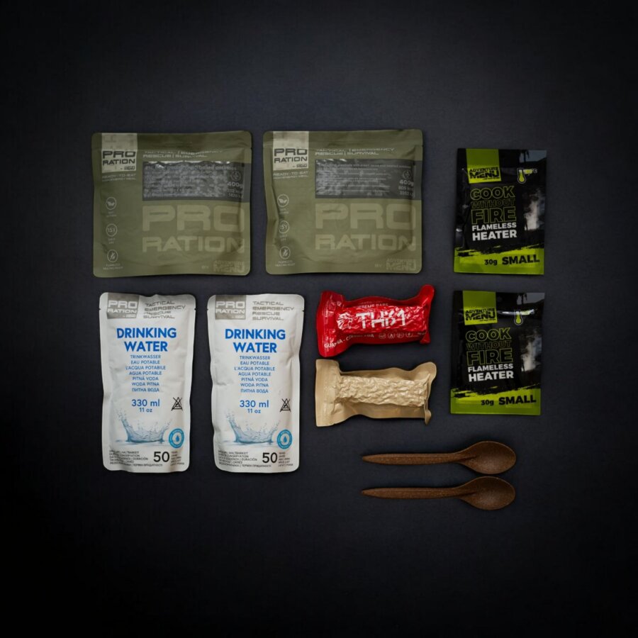 Pro Ration Emergency Food-Water Pack Menu 3 Λήξη σε 15 Ετη