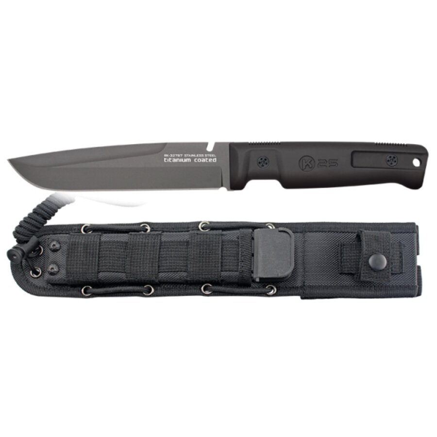 ΜΑΧΑΙΡΙ K25 Tactical Knife, Black Rubber, 32757