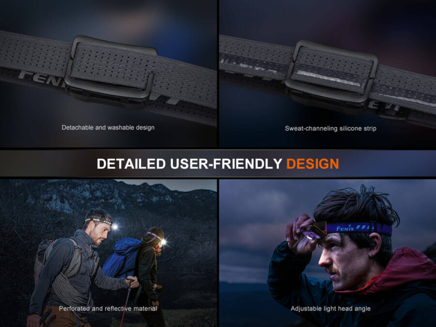 Φακός Κεφαλής Fenix HL12R V2.0 Επαναφορτιζόμενος με USB