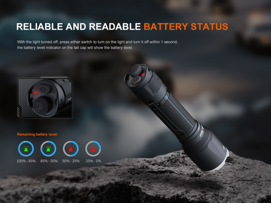 Φακός Fenix TK17 Επαναφορτιζόμενος