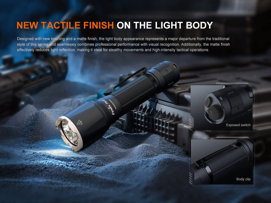 Φακός Fenix TK17 Επαναφορτιζόμενος