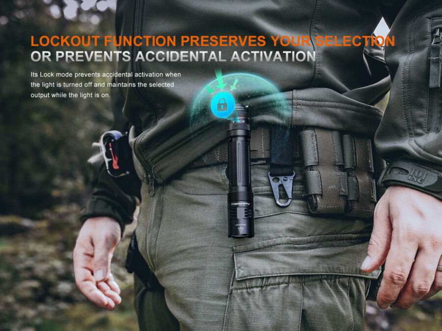 Φακός Fenix PD45R ACE Επαναφορτιζόμενος με USB