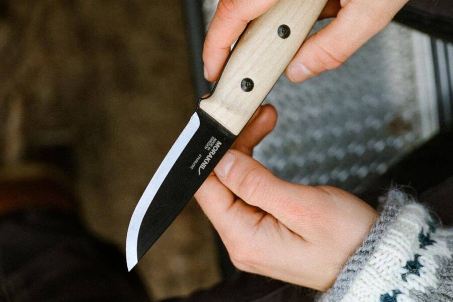Morakniv Finn BlackBlade (S) Ash Wood