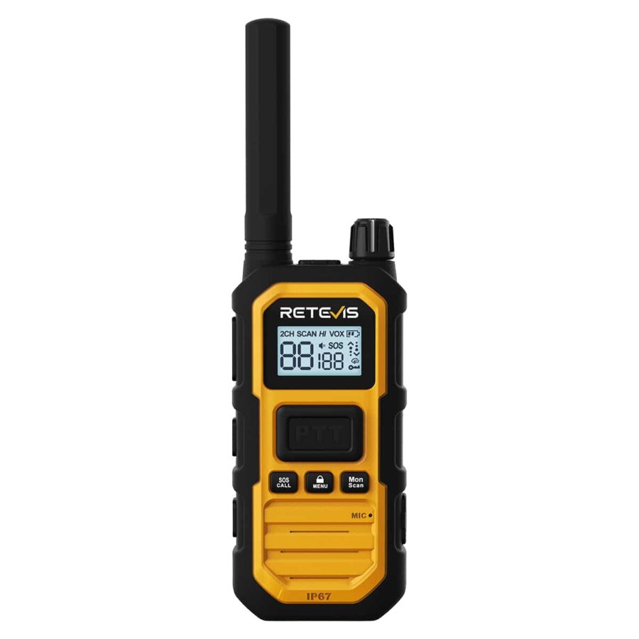 ΠΟΜΠΟΔΕΚΤΗΣ RETEVIS RB648P, Long Range Advanced Triple Proof Heavy Duty Two Way Radio
