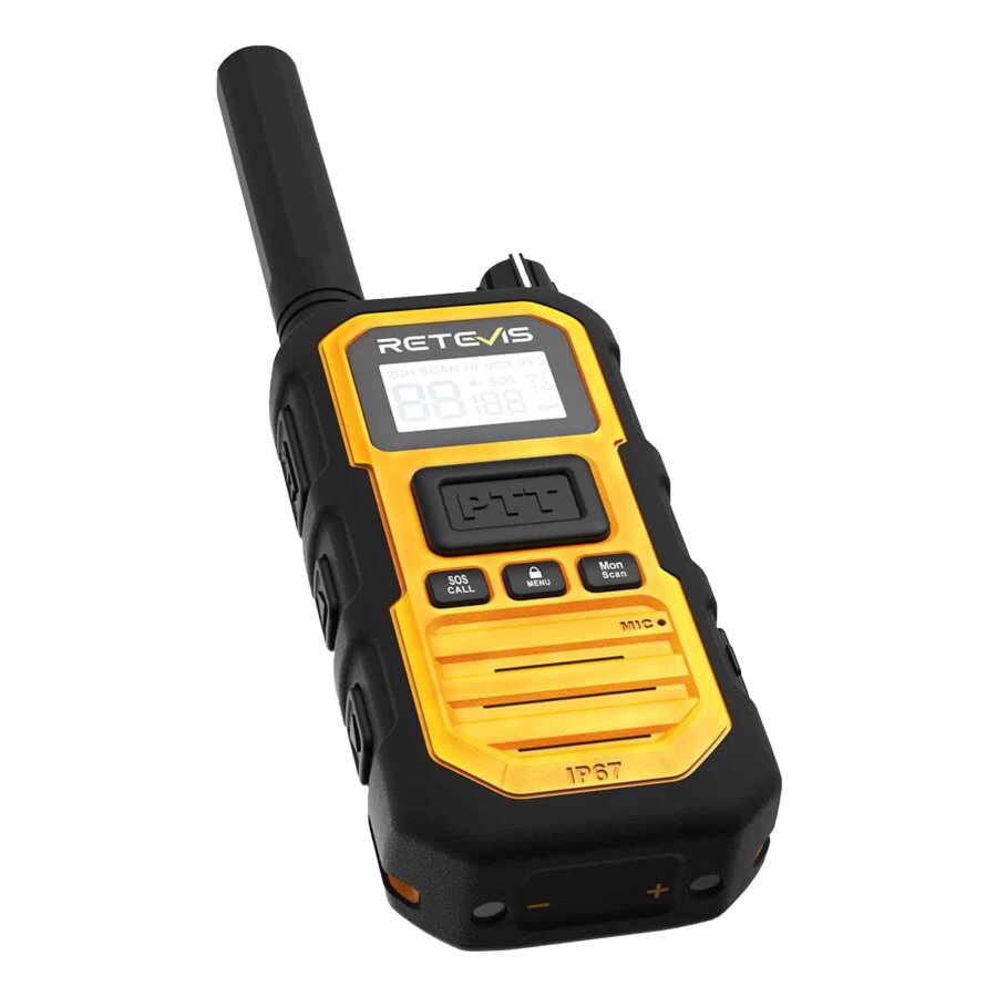 ΠΟΜΠΟΔΕΚΤΗΣ RETEVIS RB648P, Long Range Advanced Triple Proof Heavy Duty Two Way Radio