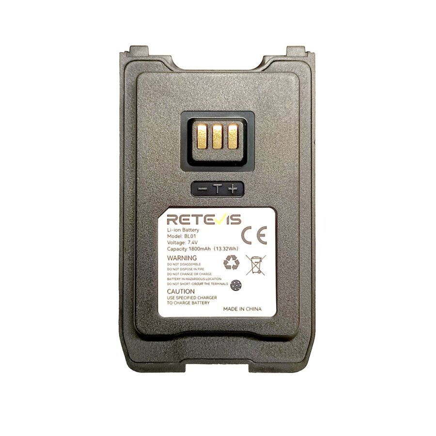 ΜΠΑΤΑΡΙΑ RETEVIS για C1, 1800ma, 7.4v, Original Rechargeable Li-ion Battery