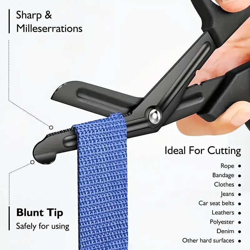 Ατραυματικό Ψαλίδι Πρώτων Βοηθειών 14,8cm Ατραυματικό Ψαλίδι Πρώτων Βοηθειών 14,8cm