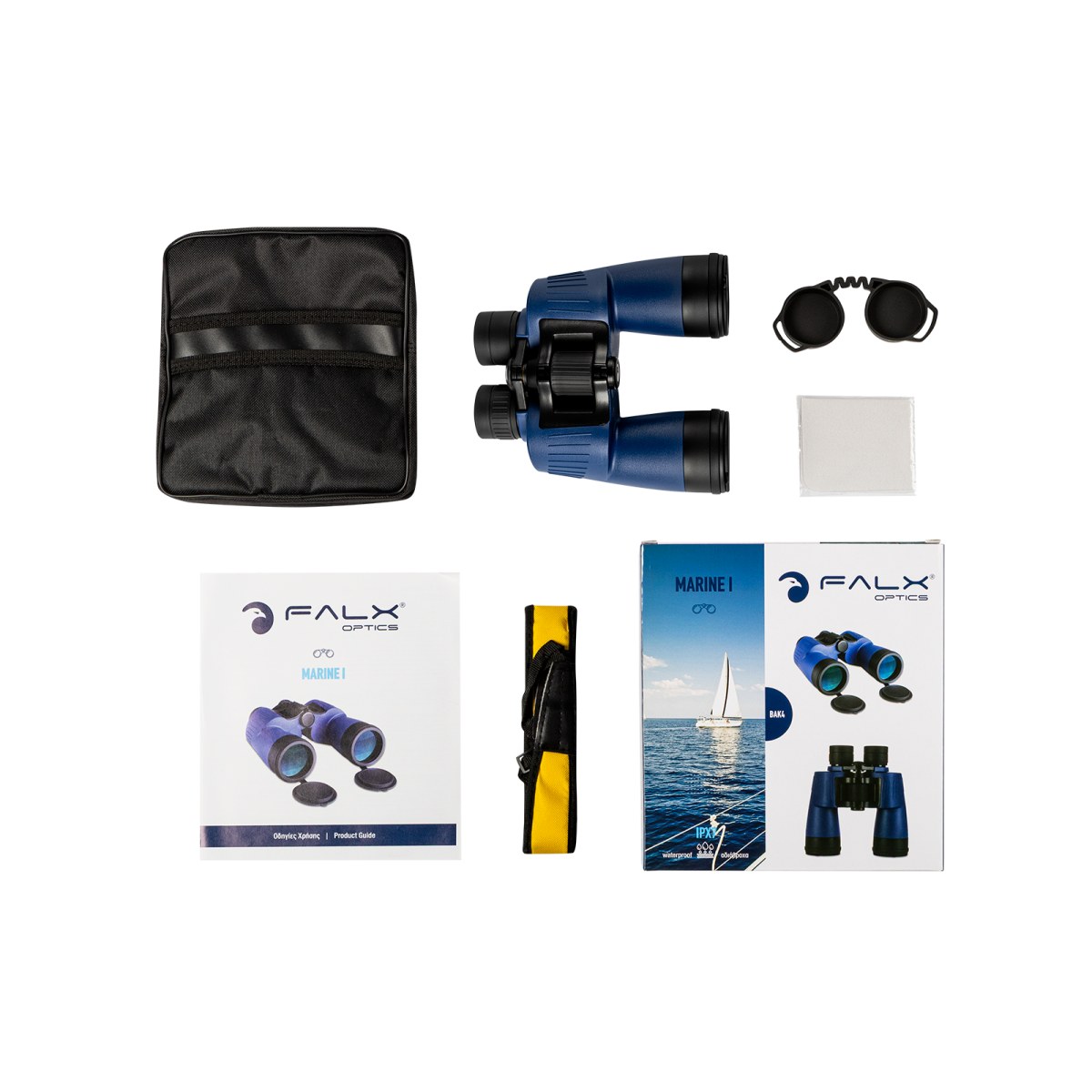 ΚΙΑΛΙΑ FALX Optics Marine I 7×50, Blue ΚΙΑΛΙΑ FALX Optics Marine I 7×50, Blue