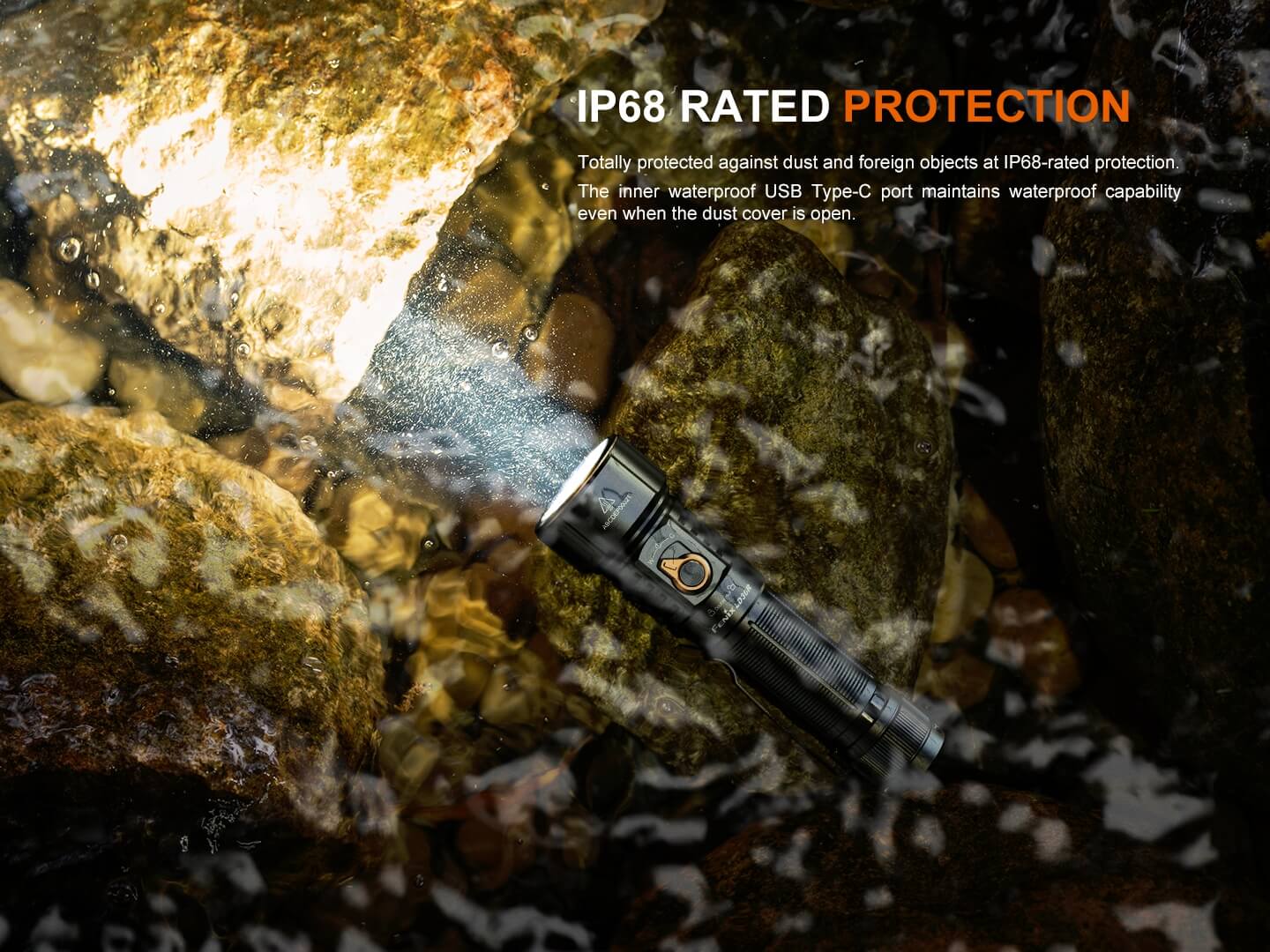 Φακός Fenix LD36R Επαναφορτιζόμενος με USB Φακός Fenix LD36R Επαναφορτιζόμενος με USB