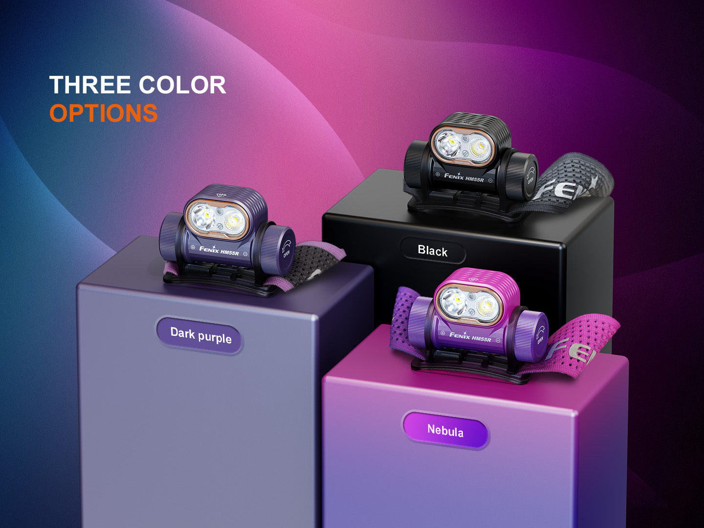 Φακός Κεφαλής Fenix HM55R Επαναφορτιζόμενος με USB Φακός Κεφαλής Fenix HM55R Επαναφορτιζόμενος με USB