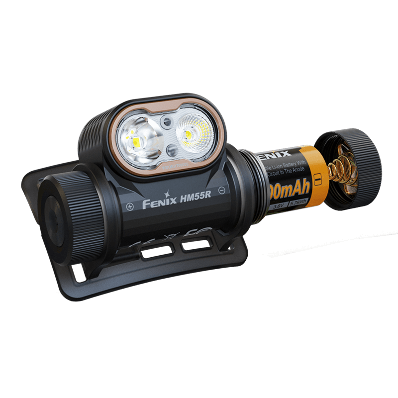 Φακός Κεφαλής Fenix HM55R Επαναφορτιζόμενος με USB Φακός Κεφαλής Fenix HM55R Επαναφορτιζόμενος με USB