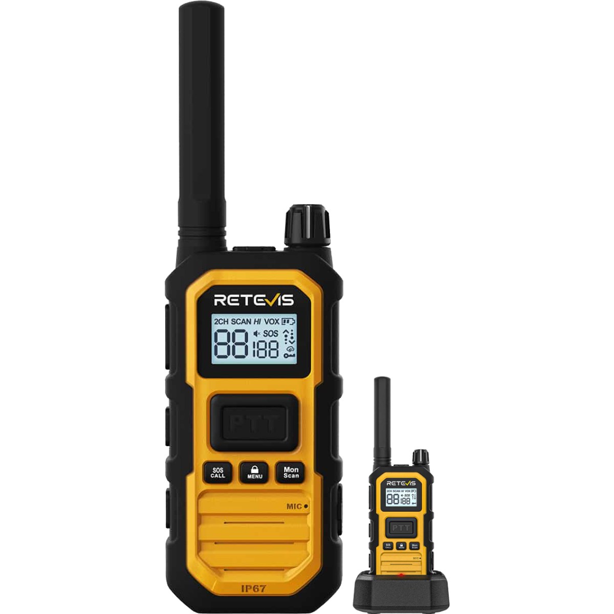 ΠΟΜΠΟΔΕΚΤΗΣ PMR RETEVIS RB648P, Long Range Advanced Triple Proof Heavy Duty Two Way Radio ΠΟΜΠΟΔΕΚΤΗΣ PMR RETEVIS RB648P, Long Range Advanced Triple Proof Heavy Duty Two Way Radio
