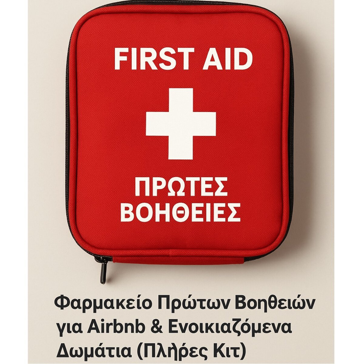 Φαρμακείο Πρώτων Βοηθειών για Airbnb & Ενοικιαζόμενα Δωμάτια (Πλήρες Κιτ) βάσει της εγκυκλίου 19231/19-09-2025 Φαρμακείο Πρώτων Βοηθειών για Airbnb & Ενοικιαζόμενα Δωμάτια (Πλήρες Κιτ) βάσει της εγκυκλίου 19231/19-09-2025