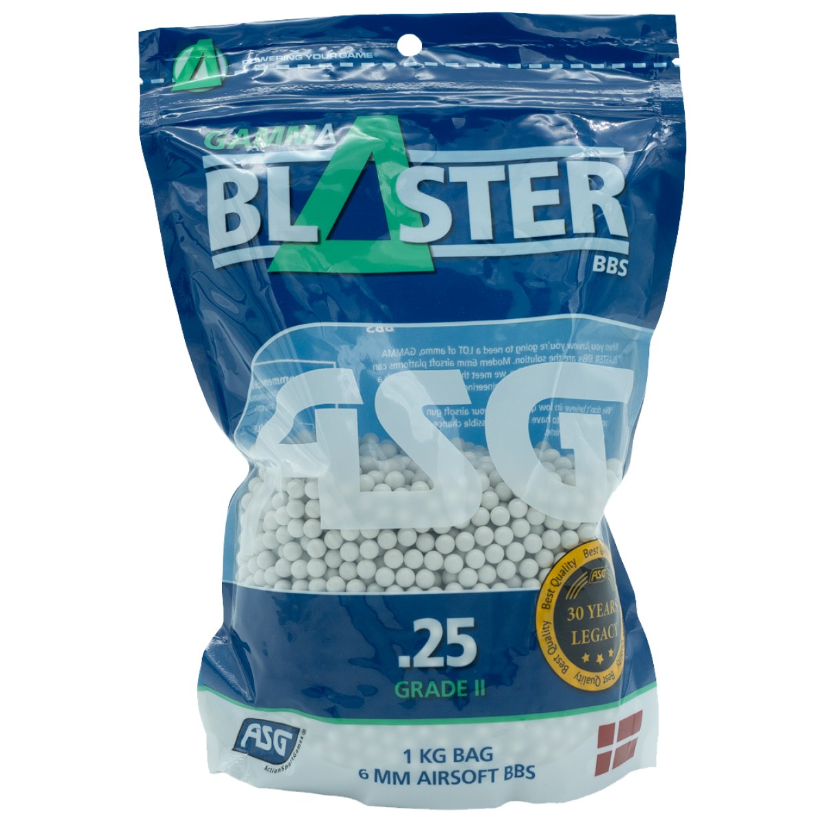 ΜΠΙΛΙΕΣ SOFT ASG Gamma, 0.25g / 4000pcs /1kg ΜΠΙΛΙΕΣ SOFT ASG Gamma, 0.25g / 4000pcs /1kg