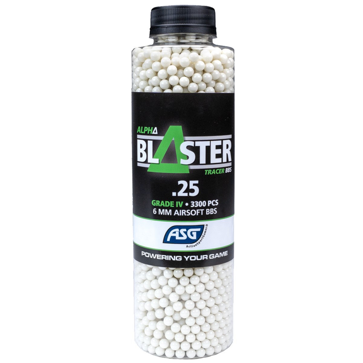 ΜΠΙΛΙΕΣ SOFT TRACER Alpha Blaster Green 0.25g / 3300pcs ΜΠΙΛΙΕΣ SOFT TRACER Alpha Blaster Green 0.25g / 3300pcs