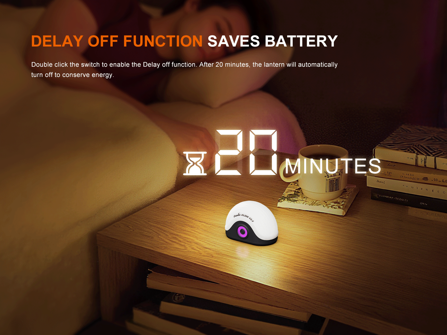 Φακός Fenix CL20R V2.0 Επαναφορτιζόμενος με USB Φακός Fenix CL20R V2.0 Επαναφορτιζόμενος με USB