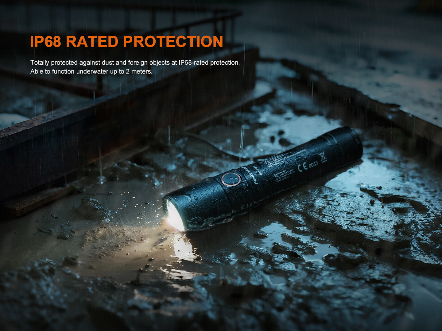 Φακός Fenix WF30RE 2025 ATEX Επαναφορτιζόμενος με usb Φακός Fenix WF30RE 2025 ATEX Επαναφορτιζόμενος με usb