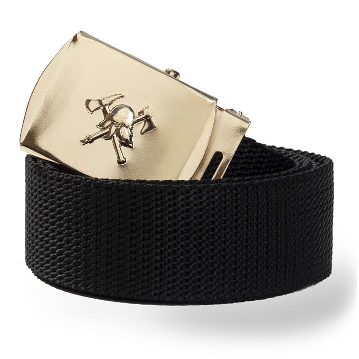 Ζώνη 40 mm με Σήμα Πυροσβεστικής Μαύρη Ζώνη 40 mm με Σήμα Πυροσβεστικής Μαύρη