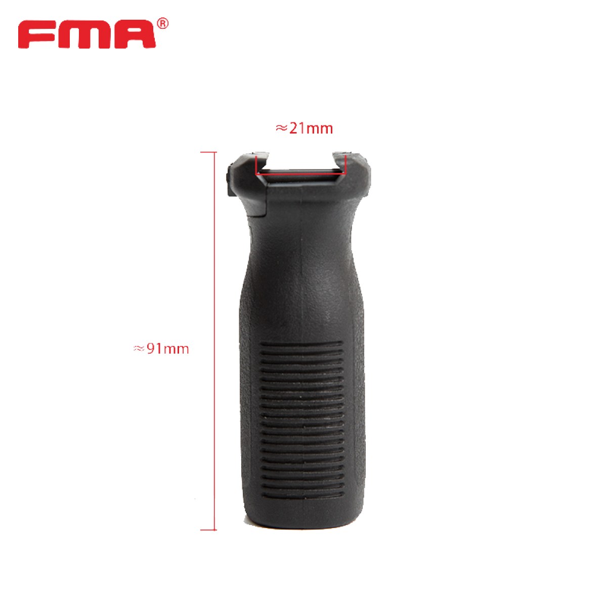 ΧΕΙΡΟΛΑΒΗ SOFT FVG GRIP FOR 1913RAIL, FMA, Black ΧΕΙΡΟΛΑΒΗ SOFT FVG GRIP FOR 1913RAIL, FMA, Black