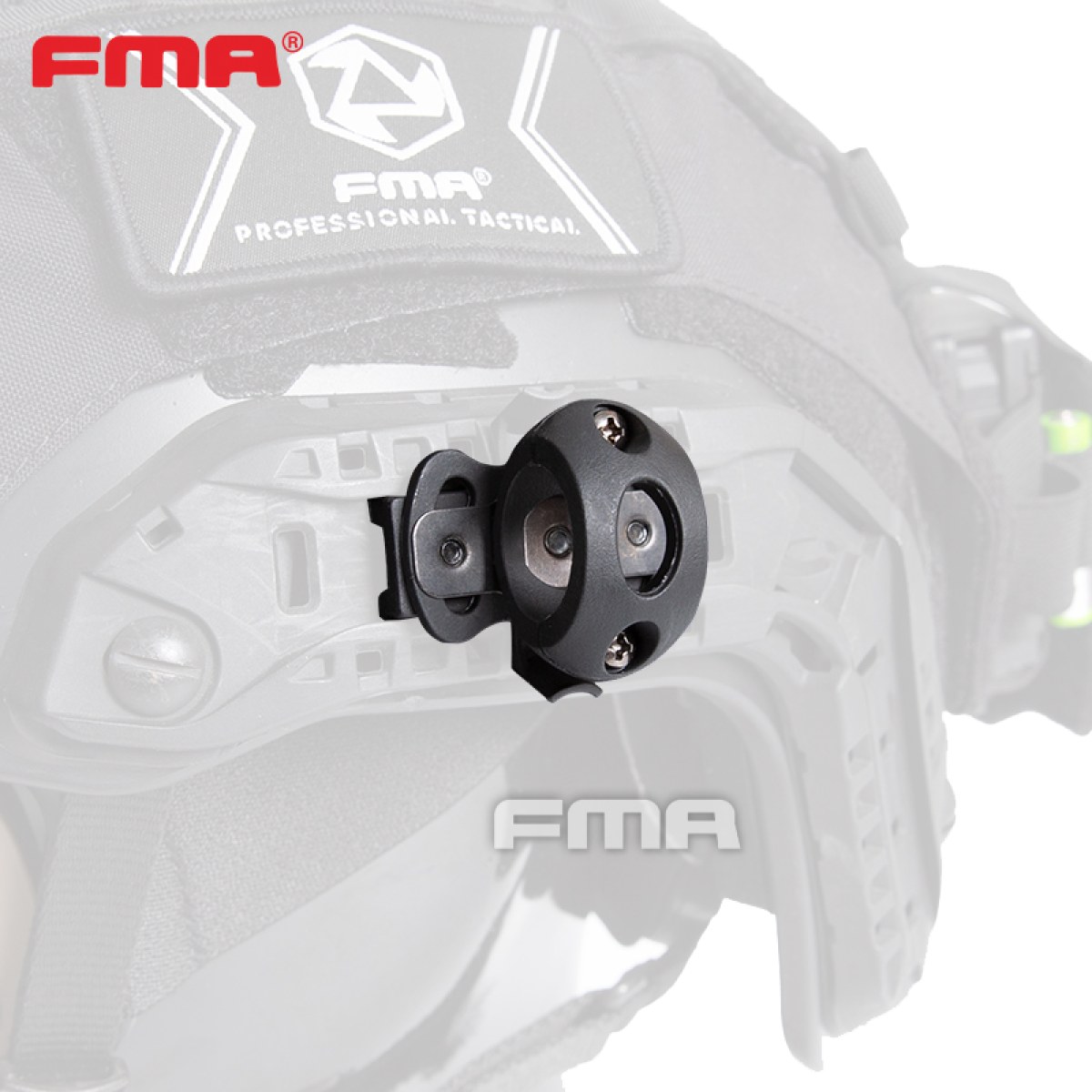 Δαχτυλίδι – Βάση Φακού για Κράνος, SINGLE-CLAMP RAIL ADAPTER, FMA, Dark Earth Δαχτυλίδι – Βάση Φακού για Κράνος, SINGLE-CLAMP RAIL ADAPTER, FMA, Dark Earth