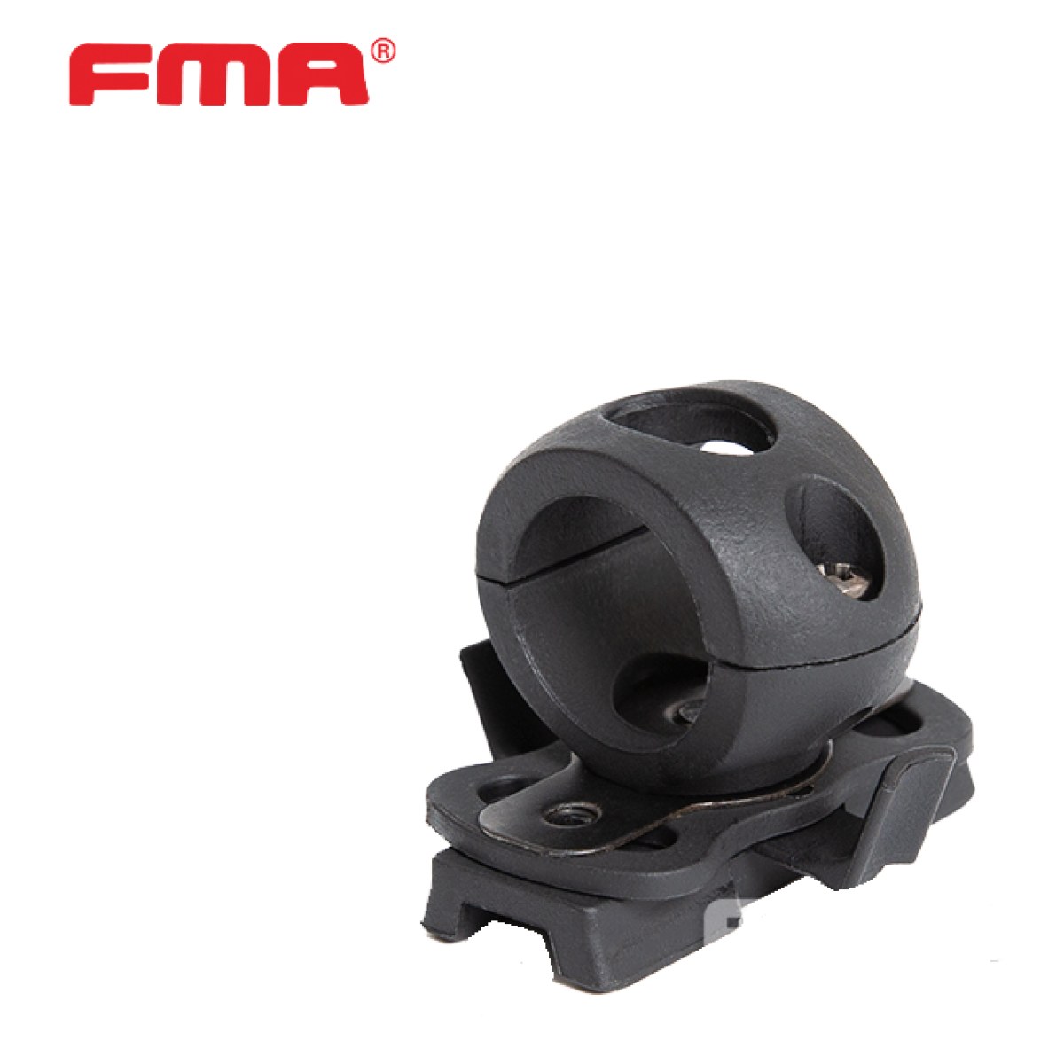Δαχτυλίδι – Βάση Φακού για Κράνος, SINGLE-CLAMP RAIL ADAPTER, FMA, Black Δαχτυλίδι – Βάση Φακού για Κράνος, SINGLE-CLAMP RAIL ADAPTER, FMA, Black